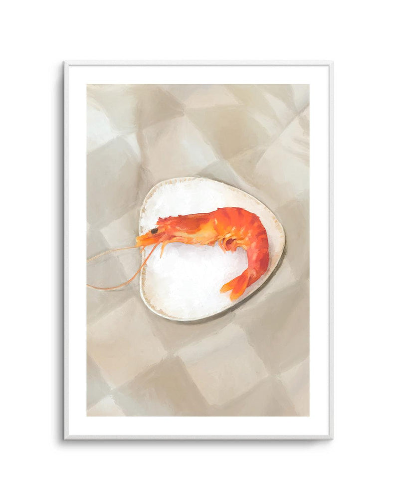 The Prawn Art Print-PRINT-Olive et Oriel-Olive et Oriel-Buy-Australian-Art-Prints-Online-with-Olive-et-Oriel-Your-Artwork-Specialists-Austrailia-Decorate-With-Coastal-Photo-Wall-Art-Prints-From-Our-Beach-House-Artwork-Collection-Fine-Poster-and-Framed-Artwork