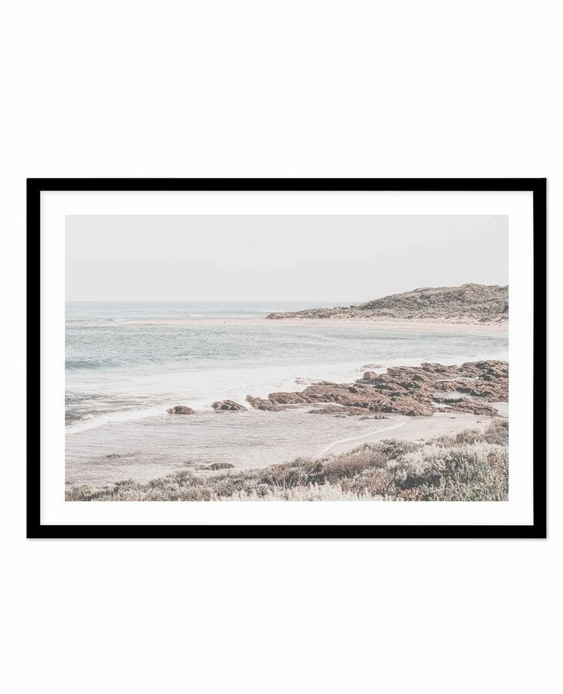 The Rivermouth | Margaret River Art Print-PRINT-Olive et Oriel-Olive et Oriel-A5 | 5.8" x 8.3" | 14.8 x 21cm-Black-With White Border-Buy-Australian-Art-Prints-Online-with-Olive-et-Oriel-Your-Artwork-Specialists-Austrailia-Decorate-With-Coastal-Photo-Wall-Art-Prints-From-Our-Beach-House-Artwork-Collection-Fine-Poster-and-Framed-Artwork