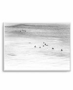 The Wait | Bondi B&W Art Print-PRINT-Olive et Oriel-Olive et Oriel-A5 | 5.8" x 8.3" | 14.8 x 21cm-Unframed Art Print-With White Border-Buy-Australian-Art-Prints-Online-with-Olive-et-Oriel-Your-Artwork-Specialists-Austrailia-Decorate-With-Coastal-Photo-Wall-Art-Prints-From-Our-Beach-House-Artwork-Collection-Fine-Poster-and-Framed-Artwork