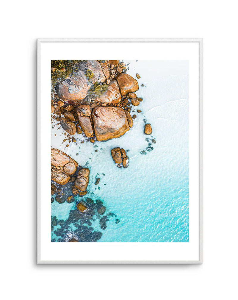 Thistle Cove I | Esperance Art Print-PRINT-Olive et Oriel-Olive et Oriel-A5 | 5.8" x 8.3" | 14.8 x 21cm-Unframed Art Print-With White Border-Buy-Australian-Art-Prints-Online-with-Olive-et-Oriel-Your-Artwork-Specialists-Austrailia-Decorate-With-Coastal-Photo-Wall-Art-Prints-From-Our-Beach-House-Artwork-Collection-Fine-Poster-and-Framed-Artwork