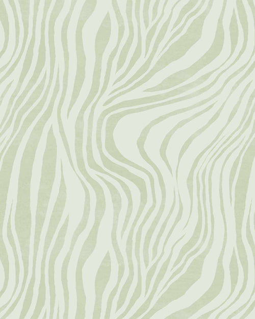 Tiger Stripes Sage Wallpaper-Wallpaper-Buy Australian Removable Wallpaper Now Sage Green Wallpaper Peel And Stick Wallpaper Online At Olive et Oriel Custom Made Wallpapers Wall Papers Decorate Your Bedroom Living Room Kids Room or Commercial Interior