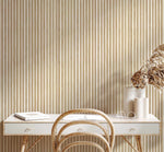 Timber Battens Wallpaper-Wallpaper-Buy Kids Removable Wallpaper Online Our Custom Made Children√¢‚Ç¨‚Ñ¢s Wallpapers Are A Fun Way To Decorate And Enhance Boys Bedroom Decor And Girls Bedrooms They Are An Amazing Addition To Your Kids Bedroom Walls Our Collection of Kids Wallpaper Is Sure To Transform Your Kids Rooms Interior Style From Pink Wallpaper To Dinosaur Wallpaper Even Marble Wallpapers For Teen Boys Shop Peel And Stick Wallpaper Online Today With Olive et Oriel