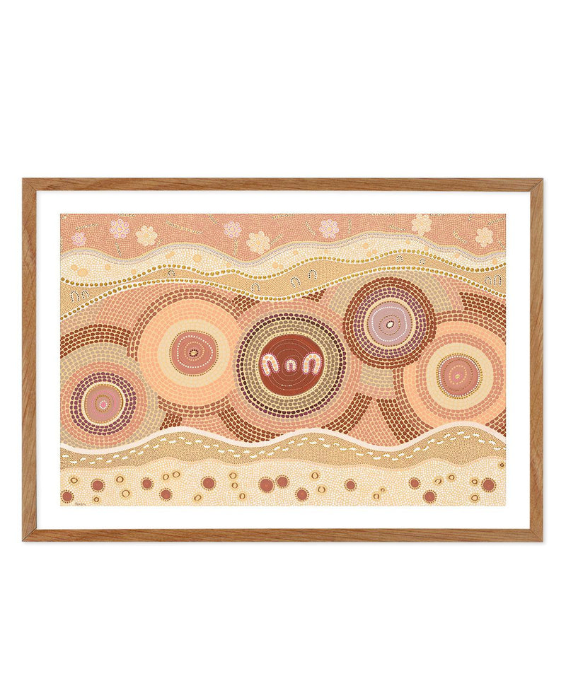 Together By Domica Hill Art Print-PRINT-Olive et Oriel-Domica Hill-50x70 cm | 19.6" x 27.5"-Walnut-With White Border-Buy-Australian-Art-Prints-Online-with-Olive-et-Oriel-Your-Artwork-Specialists-Austrailia-Decorate-With-Coastal-Photo-Wall-Art-Prints-From-Our-Beach-House-Artwork-Collection-Fine-Poster-and-Framed-Artwork