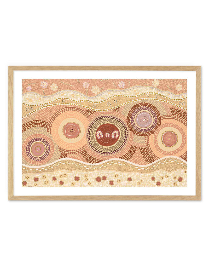 Together By Domica Hill Art Print-PRINT-Olive et Oriel-Domica Hill-A5 | 5.8" x 8.3" | 14.8 x 21cm-Oak-With White Border-Buy-Australian-Art-Prints-Online-with-Olive-et-Oriel-Your-Artwork-Specialists-Austrailia-Decorate-With-Coastal-Photo-Wall-Art-Prints-From-Our-Beach-House-Artwork-Collection-Fine-Poster-and-Framed-Artwork