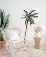 Tropical Palm Removable Decal-Decals-Olive et Oriel-Decorate your kids bedroom wall decor with removable wall decals, these fabric kids decals are a great way to add colour and update your children's bedroom. Available as girls wall decals or boys wall decals, there are also nursery decals.