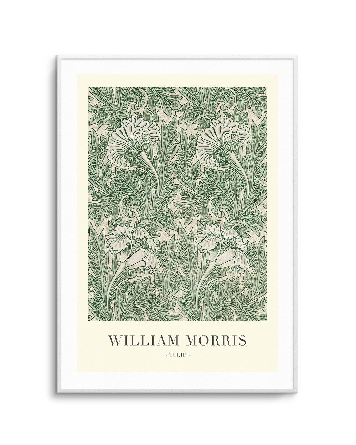 Tulip by William Morris Art Print