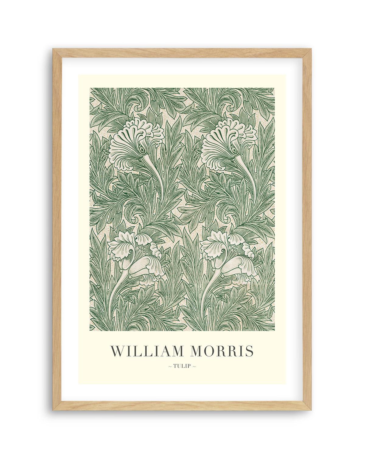 Tulip by William Morris Art Print