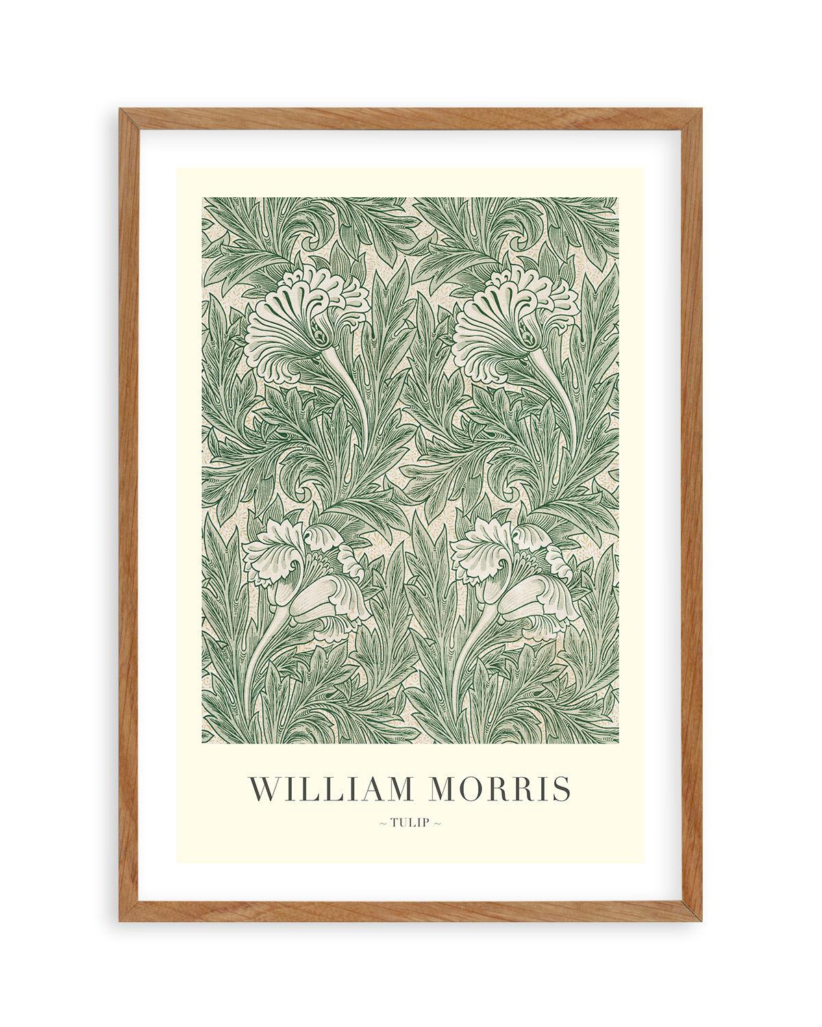 Tulip by William Morris Art Print