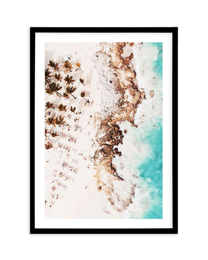 Tulum I | Mexico Art Print-PRINT-Olive et Oriel-Olive et Oriel-A5 | 5.8" x 8.3" | 14.8 x 21cm-Black-With White Border-Buy-Australian-Art-Prints-Online-with-Olive-et-Oriel-Your-Artwork-Specialists-Austrailia-Decorate-With-Coastal-Photo-Wall-Art-Prints-From-Our-Beach-House-Artwork-Collection-Fine-Poster-and-Framed-Artwork