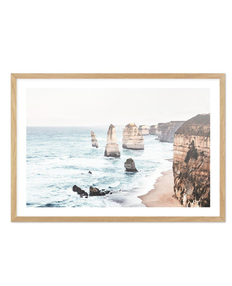 Twelve Apostles | VIC Art Print-PRINT-Olive et Oriel-Olive et Oriel-A5 | 5.8" x 8.3" | 14.8 x 21cm-Oak-With White Border-Buy-Australian-Art-Prints-Online-with-Olive-et-Oriel-Your-Artwork-Specialists-Austrailia-Decorate-With-Coastal-Photo-Wall-Art-Prints-From-Our-Beach-House-Artwork-Collection-Fine-Poster-and-Framed-Artwork