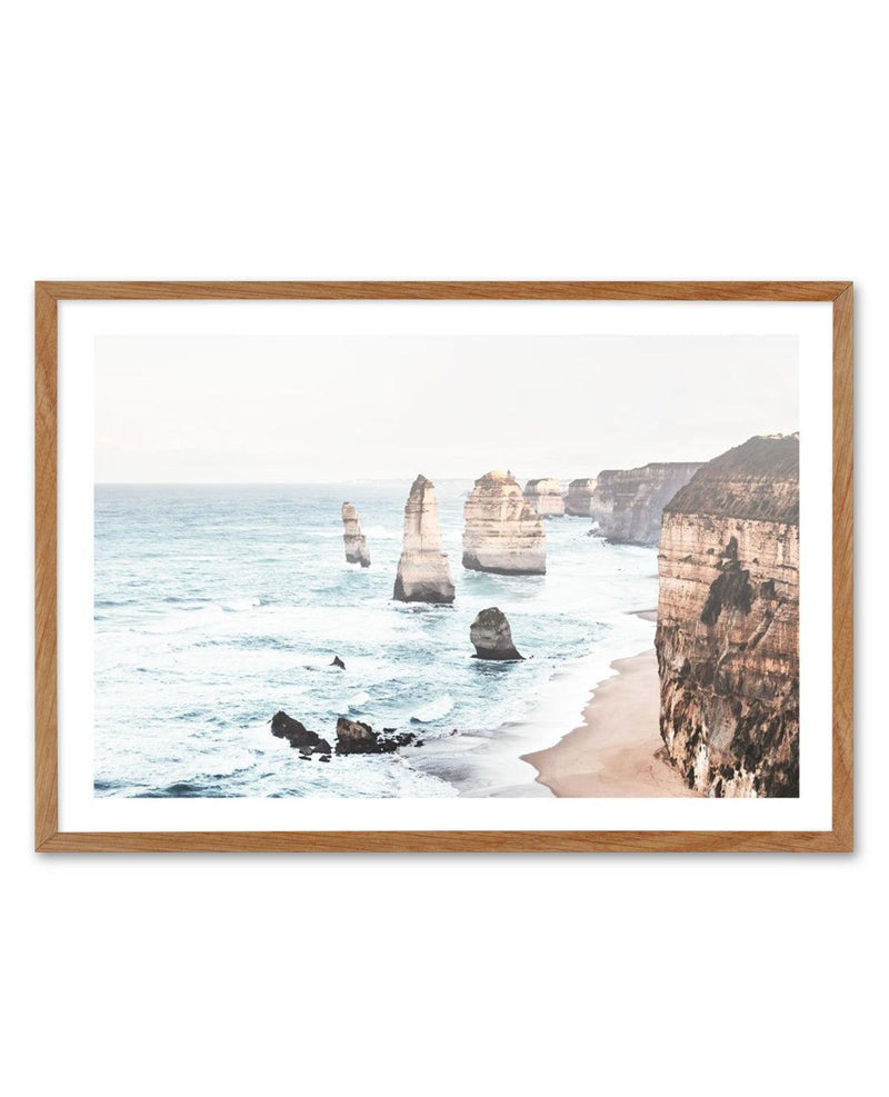 Twelve Apostles | VIC Art Print-PRINT-Olive et Oriel-Olive et Oriel-50x70 cm | 19.6" x 27.5"-Walnut-With White Border-Buy-Australian-Art-Prints-Online-with-Olive-et-Oriel-Your-Artwork-Specialists-Austrailia-Decorate-With-Coastal-Photo-Wall-Art-Prints-From-Our-Beach-House-Artwork-Collection-Fine-Poster-and-Framed-Artwork