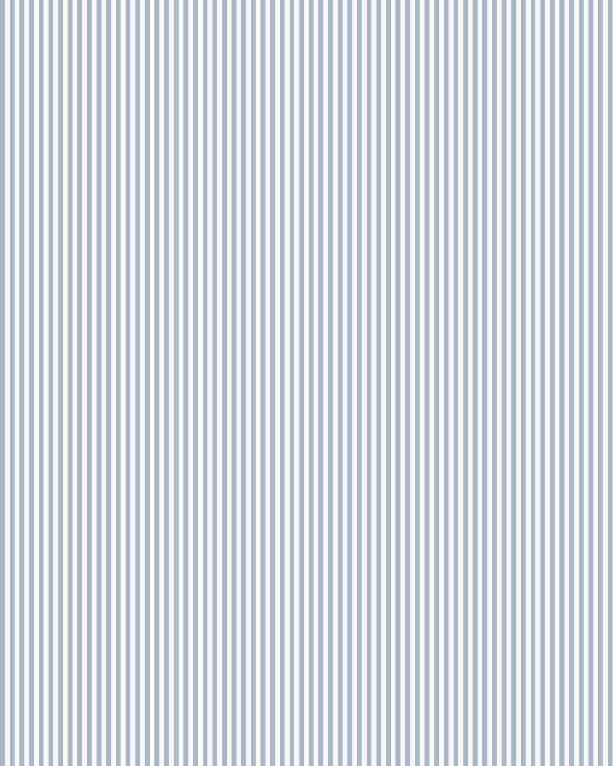 Petite Stripe In Ocean Wallpaper