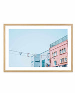 Venice Beach Sign I | LS Art Print-PRINT-Olive et Oriel-Olive et Oriel-A4 | 8.3" x 11.7" | 21 x 29.7cm-Oak-With White Border-Buy-Australian-Art-Prints-Online-with-Olive-et-Oriel-Your-Artwork-Specialists-Austrailia-Decorate-With-Coastal-Photo-Wall-Art-Prints-From-Our-Beach-House-Artwork-Collection-Fine-Poster-and-Framed-Artwork