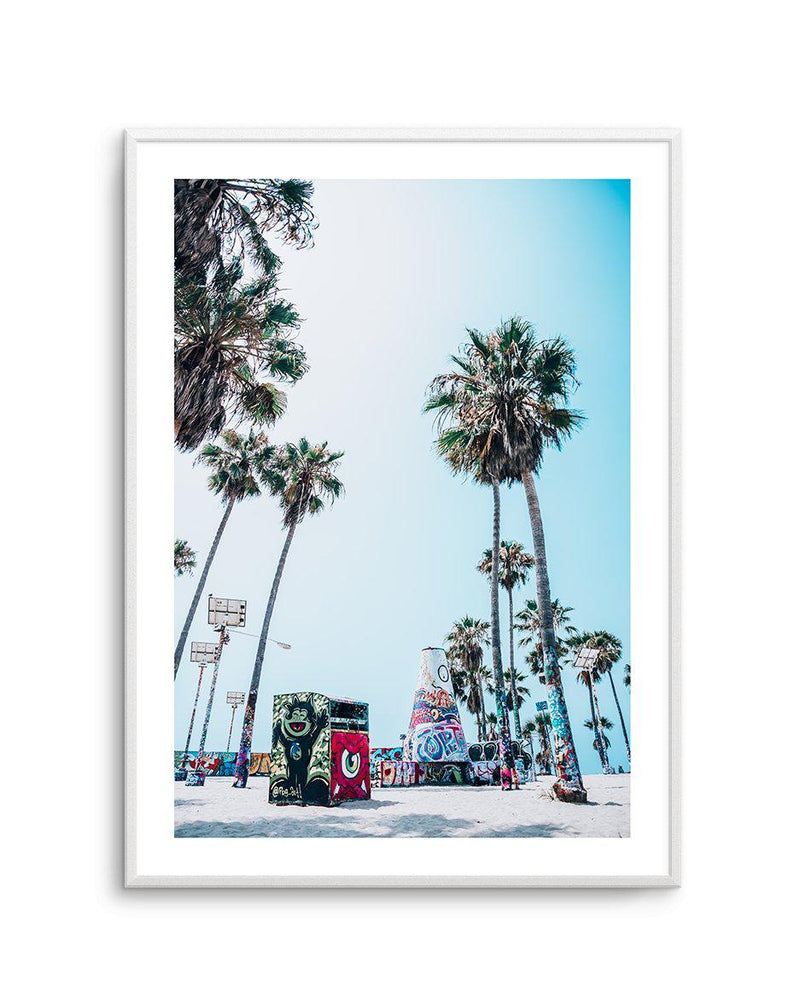 Venice Skate Park IV Art Print-PRINT-Olive et Oriel-Olive et Oriel-A4 | 8.3" x 11.7" | 21 x 29.7cm-Unframed Art Print-With White Border-Buy-Australian-Art-Prints-Online-with-Olive-et-Oriel-Your-Artwork-Specialists-Austrailia-Decorate-With-Coastal-Photo-Wall-Art-Prints-From-Our-Beach-House-Artwork-Collection-Fine-Poster-and-Framed-Artwork
