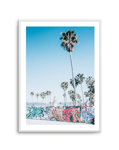 Venice Skate Park V Art Print-PRINT-Olive et Oriel-Olive et Oriel-A4 | 8.3" x 11.7" | 21 x 29.7cm-Unframed Art Print-With White Border-Buy-Australian-Art-Prints-Online-with-Olive-et-Oriel-Your-Artwork-Specialists-Austrailia-Decorate-With-Coastal-Photo-Wall-Art-Prints-From-Our-Beach-House-Artwork-Collection-Fine-Poster-and-Framed-Artwork