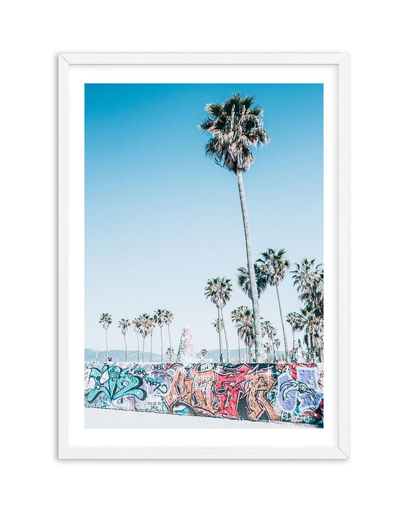 Venice Skate Park V Art Print-PRINT-Olive et Oriel-Olive et Oriel-A4 | 8.3" x 11.7" | 21 x 29.7cm-White-With White Border-Buy-Australian-Art-Prints-Online-with-Olive-et-Oriel-Your-Artwork-Specialists-Austrailia-Decorate-With-Coastal-Photo-Wall-Art-Prints-From-Our-Beach-House-Artwork-Collection-Fine-Poster-and-Framed-Artwork