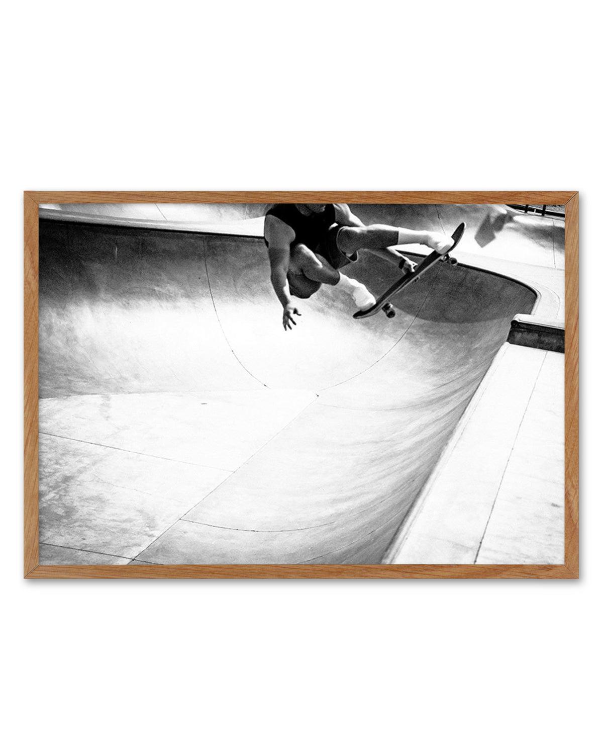 Venice Skate Park VII Art Print-PRINT-Olive et Oriel-Olive et Oriel-50x70 cm | 19.6" x 27.5"-Walnut-With White Border-Buy-Australian-Art-Prints-Online-with-Olive-et-Oriel-Your-Artwork-Specialists-Austrailia-Decorate-With-Coastal-Photo-Wall-Art-Prints-From-Our-Beach-House-Artwork-Collection-Fine-Poster-and-Framed-Artwork