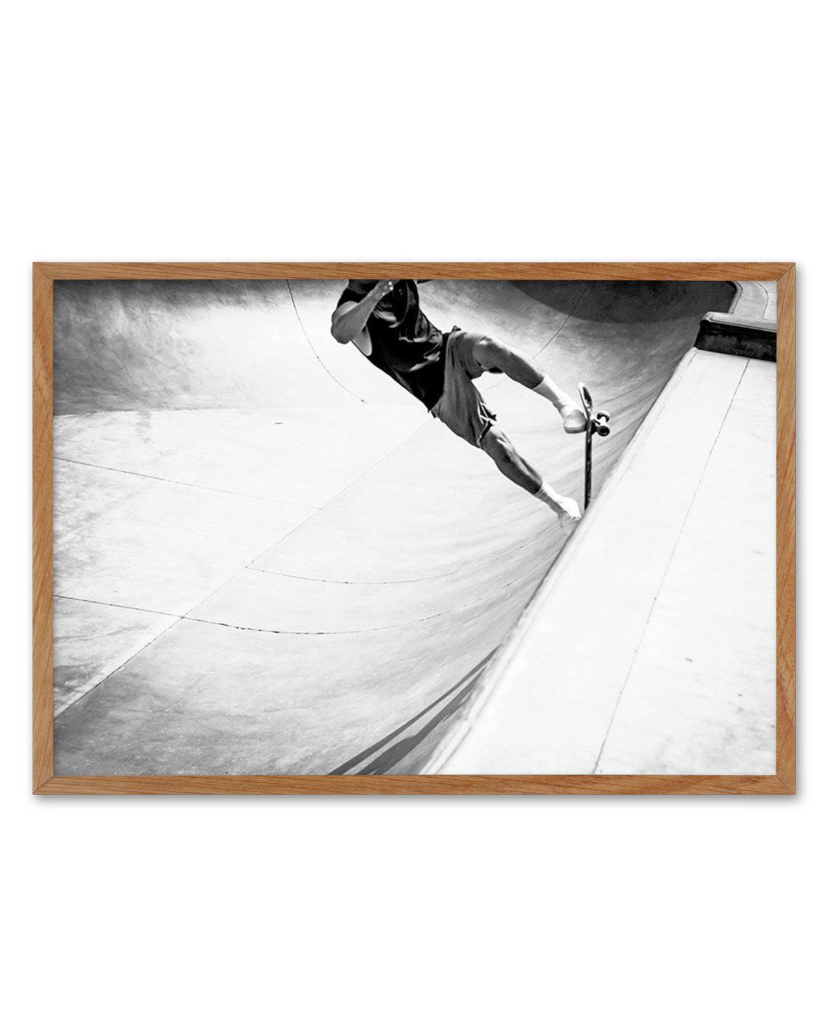 Venice Skate Park VIII Art Print-PRINT-Olive et Oriel-Olive et Oriel-50x70 cm | 19.6" x 27.5"-Walnut-With White Border-Buy-Australian-Art-Prints-Online-with-Olive-et-Oriel-Your-Artwork-Specialists-Austrailia-Decorate-With-Coastal-Photo-Wall-Art-Prints-From-Our-Beach-House-Artwork-Collection-Fine-Poster-and-Framed-Artwork