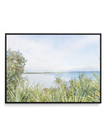View from The Pass I | Framed Canvas-CANVAS-You can shop wall art online with Olive et Oriel for everything from abstract art to fun kids wall art. Our beautiful modern art prints and canvas art are available from large canvas prints to wall art paintings and our proudly Australian artwork collection offers only the highest quality framed large wall art and canvas art Australia - You can buy fashion photography prints or Hampton print posters and paintings on canvas from Olive et Oriel and have 