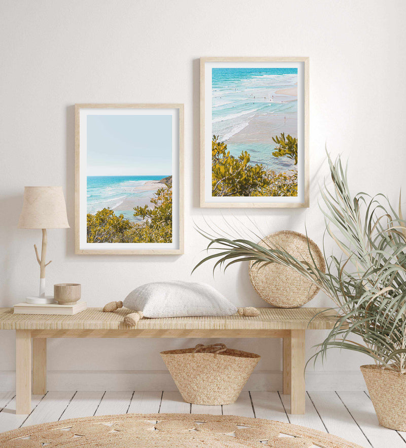 View to Wategos II | PT Art Print-PRINT-Olive et Oriel-Olive et Oriel-Buy-Australian-Art-Prints-Online-with-Olive-et-Oriel-Your-Artwork-Specialists-Austrailia-Decorate-With-Coastal-Photo-Wall-Art-Prints-From-Our-Beach-House-Artwork-Collection-Fine-Poster-and-Framed-Artwork