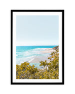 View to Wategos | PT Art Print-PRINT-Olive et Oriel-Olive et Oriel-A4 | 8.3" x 11.7" | 21 x 29.7cm-Black-With White Border-Buy-Australian-Art-Prints-Online-with-Olive-et-Oriel-Your-Artwork-Specialists-Austrailia-Decorate-With-Coastal-Photo-Wall-Art-Prints-From-Our-Beach-House-Artwork-Collection-Fine-Poster-and-Framed-Artwork