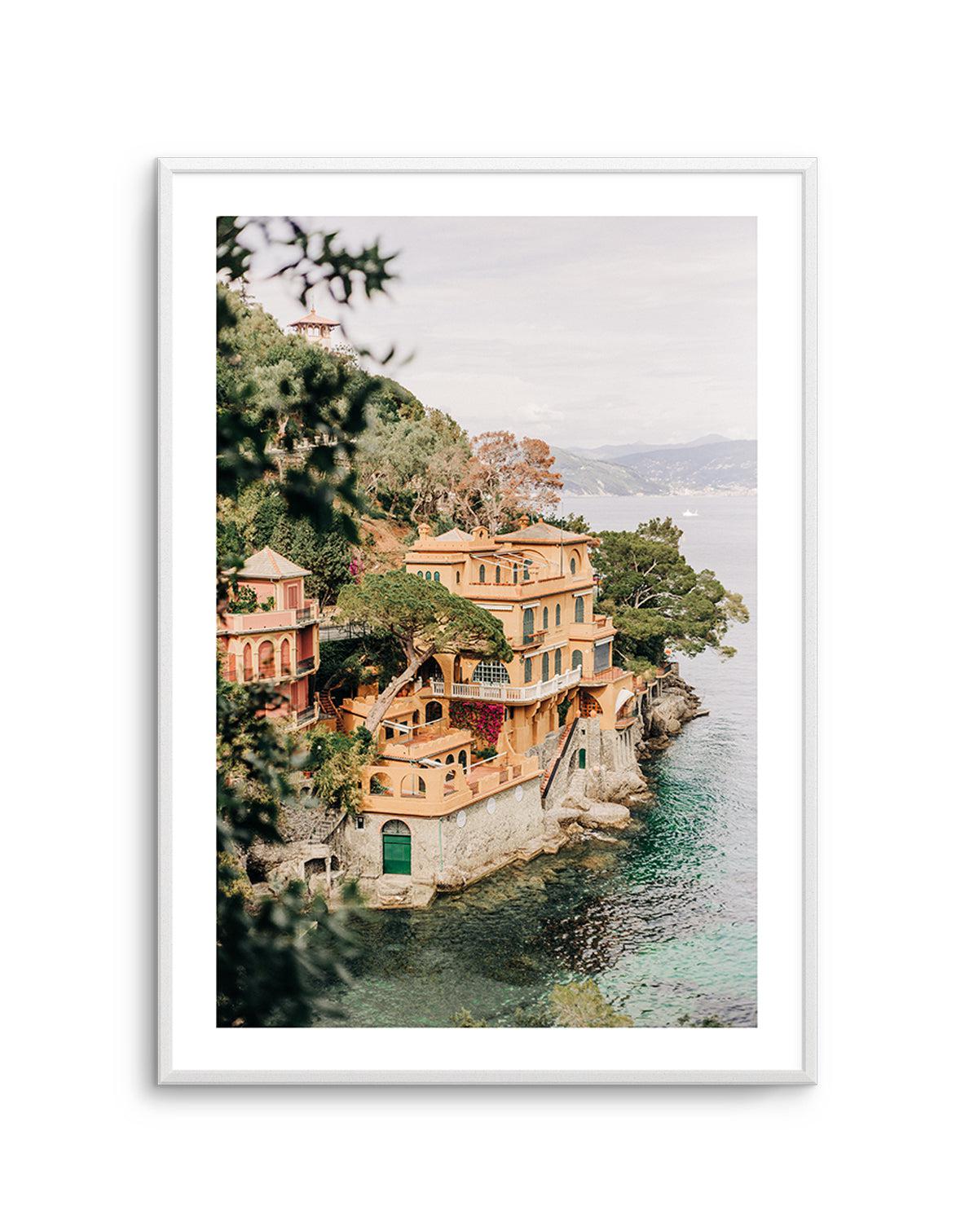 Villa by the Sea Italy by Jovani Demetrie Art Print-PRINT-Olive et Oriel-Jovani Demetrie-Buy-Australian-Art-Prints-Online-with-Olive-et-Oriel-Your-Artwork-Specialists-Austrailia-Decorate-With-Coastal-Photo-Wall-Art-Prints-From-Our-Beach-House-Artwork-Collection-Fine-Poster-and-Framed-Artwork