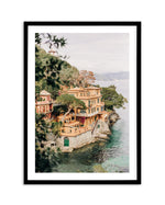 Villa by the Sea Italy by Jovani Demetrie Art Print-PRINT-Olive et Oriel-Jovani Demetrie-A5 | 5.8" x 8.3" | 14.8 x 21cm-Black-With White Border-Buy-Australian-Art-Prints-Online-with-Olive-et-Oriel-Your-Artwork-Specialists-Austrailia-Decorate-With-Coastal-Photo-Wall-Art-Prints-From-Our-Beach-House-Artwork-Collection-Fine-Poster-and-Framed-Artwork