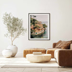 Villa by the Sea Italy by Jovani Demetrie Art Print-PRINT-Olive et Oriel-Jovani Demetrie-Buy-Australian-Art-Prints-Online-with-Olive-et-Oriel-Your-Artwork-Specialists-Austrailia-Decorate-With-Coastal-Photo-Wall-Art-Prints-From-Our-Beach-House-Artwork-Collection-Fine-Poster-and-Framed-Artwork