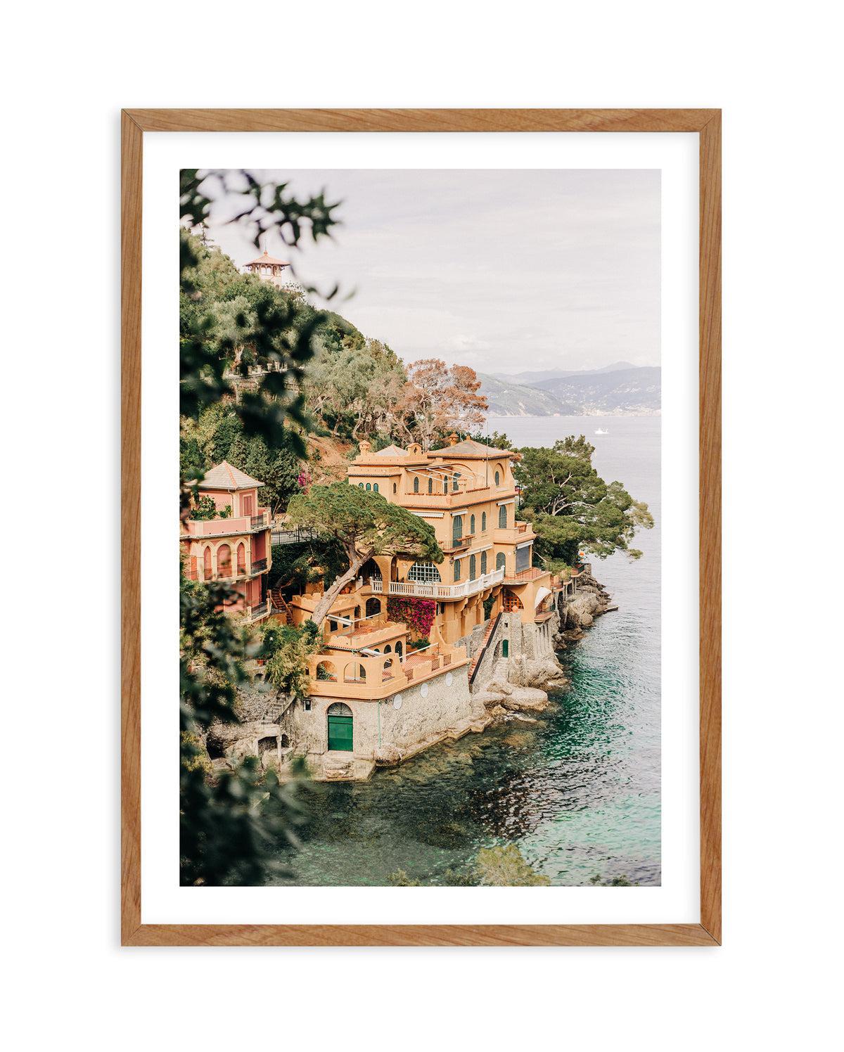 Villa by the Sea Italy by Jovani Demetrie Art Print-PRINT-Olive et Oriel-Jovani Demetrie-50x70 cm | 19.6" x 27.5"-Walnut-With White Border-Buy-Australian-Art-Prints-Online-with-Olive-et-Oriel-Your-Artwork-Specialists-Austrailia-Decorate-With-Coastal-Photo-Wall-Art-Prints-From-Our-Beach-House-Artwork-Collection-Fine-Poster-and-Framed-Artwork