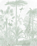 Vintage Jungle in Khaki Wallpaper Mural-Wallpaper-Buy Kids Removable Wallpaper Online Our Custom Made Children√¢‚Ç¨‚Ñ¢s Wallpapers Are A Fun Way To Decorate And Enhance Boys Bedroom Decor And Girls Bedrooms They Are An Amazing Addition To Your Kids Bedroom Walls Our Collection of Kids Wallpaper Is Sure To Transform Your Kids Rooms Interior Style From Pink Wallpaper To Dinosaur Wallpaper Even Marble Wallpapers For Teen Boys Shop Peel And Stick Wallpaper Online Today With Olive et Oriel