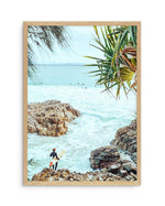 Vintage Surf I, Byron Bay Art Print-PRINT-Olive et Oriel-Olive et Oriel-A5 | 5.8" x 8.3" | 14.8 x 21cm-Oak-With White Border-Buy-Australian-Art-Prints-Online-with-Olive-et-Oriel-Your-Artwork-Specialists-Austrailia-Decorate-With-Coastal-Photo-Wall-Art-Prints-From-Our-Beach-House-Artwork-Collection-Fine-Poster-and-Framed-Artwork