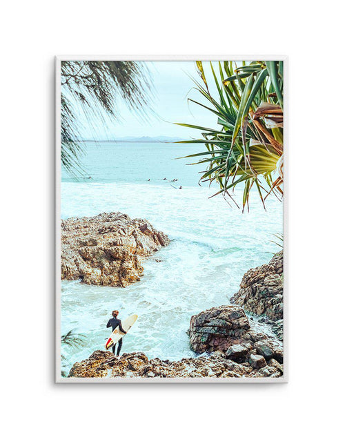 Vintage Surf I, Byron Bay Art Print-PRINT-Olive et Oriel-Olive et Oriel-A5 | 5.8" x 8.3" | 14.8 x 21cm-Unframed Art Print-With White Border-Buy-Australian-Art-Prints-Online-with-Olive-et-Oriel-Your-Artwork-Specialists-Austrailia-Decorate-With-Coastal-Photo-Wall-Art-Prints-From-Our-Beach-House-Artwork-Collection-Fine-Poster-and-Framed-Artwork