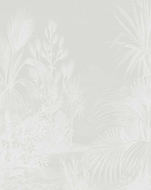 Vintage Tropics in Neutral Wallpaper Mural-Wallpaper-Buy Kids Removable Wallpaper Online Our Custom Made Children√¢‚Ç¨‚Ñ¢s Wallpapers Are A Fun Way To Decorate And Enhance Boys Bedroom Decor And Girls Bedrooms They Are An Amazing Addition To Your Kids Bedroom Walls Our Collection of Kids Wallpaper Is Sure To Transform Your Kids Rooms Interior Style From Pink Wallpaper To Dinosaur Wallpaper Even Marble Wallpapers For Teen Boys Shop Peel And Stick Wallpaper Online Today With Olive et Oriel