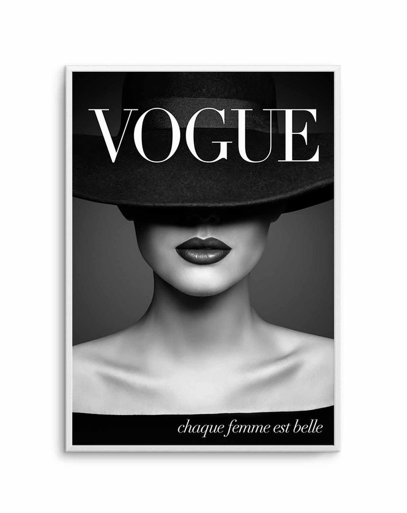 Vogue I | Chic Art Print-PRINT-Olive et Oriel-Olive et Oriel-A5 | 5.8" x 8.3" | 14.8 x 21cm-Unframed Art Print-With White Border-Buy-Australian-Art-Prints-Online-with-Olive-et-Oriel-Your-Artwork-Specialists-Austrailia-Decorate-With-Coastal-Photo-Wall-Art-Prints-From-Our-Beach-House-Artwork-Collection-Fine-Poster-and-Framed-Artwork