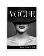 Vogue I | Chic Art Print-PRINT-Olive et Oriel-Olive et Oriel-A5 | 5.8" x 8.3" | 14.8 x 21cm-White-With White Border-Buy-Australian-Art-Prints-Online-with-Olive-et-Oriel-Your-Artwork-Specialists-Austrailia-Decorate-With-Coastal-Photo-Wall-Art-Prints-From-Our-Beach-House-Artwork-Collection-Fine-Poster-and-Framed-Artwork
