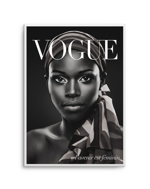Vogue II | Chic Art Print-PRINT-Olive et Oriel-Olive et Oriel-A5 | 5.8" x 8.3" | 14.8 x 21cm-Unframed Art Print-With White Border-Buy-Australian-Art-Prints-Online-with-Olive-et-Oriel-Your-Artwork-Specialists-Austrailia-Decorate-With-Coastal-Photo-Wall-Art-Prints-From-Our-Beach-House-Artwork-Collection-Fine-Poster-and-Framed-Artwork