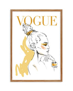 Vogue II | Illustrated Art Print-PRINT-Olive et Oriel-Olive et Oriel-Buy-Australian-Art-Prints-Online-with-Olive-et-Oriel-Your-Artwork-Specialists-Austrailia-Decorate-With-Coastal-Photo-Wall-Art-Prints-From-Our-Beach-House-Artwork-Collection-Fine-Poster-and-Framed-Artwork