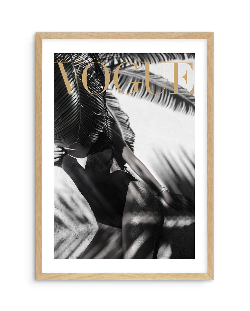 Vogue II | Ocean Edition Art Print-PRINT-Olive et Oriel-Olive et Oriel-A5 | 5.8" x 8.3" | 14.8 x 21cm-Oak-With White Border-Buy-Australian-Art-Prints-Online-with-Olive-et-Oriel-Your-Artwork-Specialists-Austrailia-Decorate-With-Coastal-Photo-Wall-Art-Prints-From-Our-Beach-House-Artwork-Collection-Fine-Poster-and-Framed-Artwork