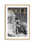 Vogue III | Ocean Edition Art Print-PRINT-Olive et Oriel-Olive et Oriel-A5 | 5.8" x 8.3" | 14.8 x 21cm-Oak-With White Border-Buy-Australian-Art-Prints-Online-with-Olive-et-Oriel-Your-Artwork-Specialists-Austrailia-Decorate-With-Coastal-Photo-Wall-Art-Prints-From-Our-Beach-House-Artwork-Collection-Fine-Poster-and-Framed-Artwork