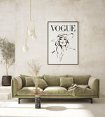 Vogue I | Illustrated Art Print-PRINT-Olive et Oriel-Olive et Oriel-Buy-Australian-Art-Prints-Online-with-Olive-et-Oriel-Your-Artwork-Specialists-Austrailia-Decorate-With-Coastal-Photo-Wall-Art-Prints-From-Our-Beach-House-Artwork-Collection-Fine-Poster-and-Framed-Artwork