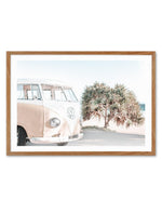 Wategos Kombi | LS Art Print-PRINT-Olive et Oriel-Olive et Oriel-50x70 cm | 19.6" x 27.5"-Walnut-With White Border-Buy-Australian-Art-Prints-Online-with-Olive-et-Oriel-Your-Artwork-Specialists-Austrailia-Decorate-With-Coastal-Photo-Wall-Art-Prints-From-Our-Beach-House-Artwork-Collection-Fine-Poster-and-Framed-Artwork