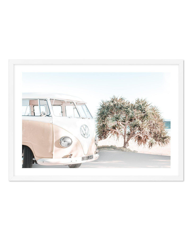 Wategos Kombi | LS Art Print-PRINT-Olive et Oriel-Olive et Oriel-A4 | 8.3" x 11.7" | 21 x 29.7cm-White-With White Border-Buy-Australian-Art-Prints-Online-with-Olive-et-Oriel-Your-Artwork-Specialists-Austrailia-Decorate-With-Coastal-Photo-Wall-Art-Prints-From-Our-Beach-House-Artwork-Collection-Fine-Poster-and-Framed-Artwork