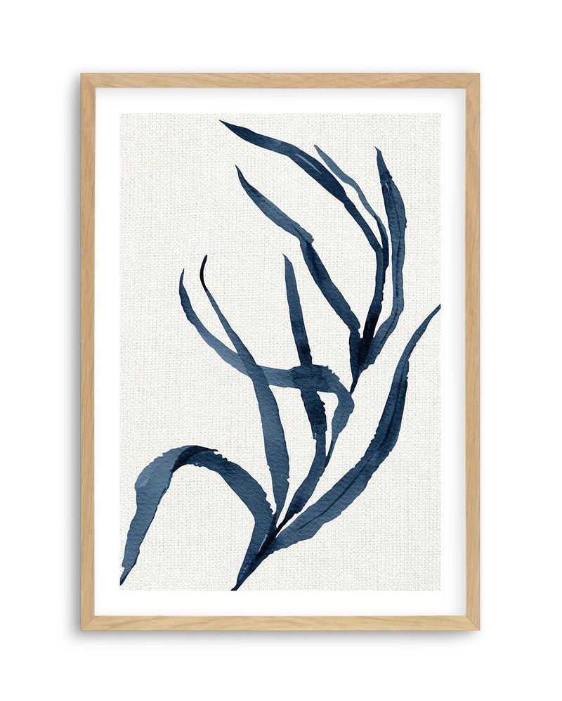 Watercolour Seagrass II Art Print-PRINT-Olive et Oriel-Olive et Oriel-A5 | 5.8" x 8.3" | 14.8 x 21cm-Oak-With White Border-Buy-Australian-Art-Prints-Online-with-Olive-et-Oriel-Your-Artwork-Specialists-Austrailia-Decorate-With-Coastal-Photo-Wall-Art-Prints-From-Our-Beach-House-Artwork-Collection-Fine-Poster-and-Framed-Artwork