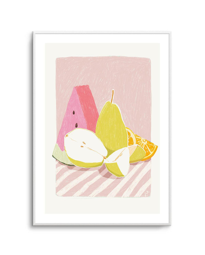 Watermelon Sugar by Jenny Liz Rome Art Print-PRINT-Olive et Oriel-Jenny Liz Rome-A5 | 5.8" x 8.3" | 14.8 x 21cm-Unframed Art Print-With White Border-Buy-Australian-Art-Prints-Online-with-Olive-et-Oriel-Your-Artwork-Specialists-Austrailia-Decorate-With-Coastal-Photo-Wall-Art-Prints-From-Our-Beach-House-Artwork-Collection-Fine-Poster-and-Framed-Artwork
