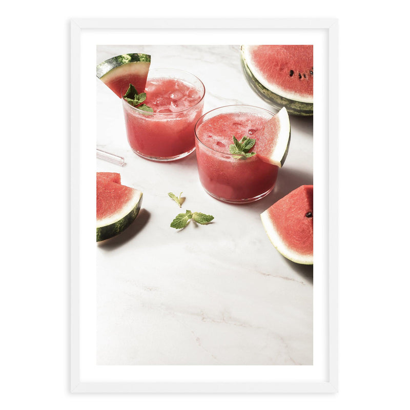 Watermelon Smash Art Print-PRINT-Olive et Oriel-Olive et Oriel-A5 | 5.8" x 8.3" | 14.8 x 21cm-White-With White Border-Buy-Australian-Art-Prints-Online-with-Olive-et-Oriel-Your-Artwork-Specialists-Austrailia-Decorate-With-Coastal-Photo-Wall-Art-Prints-From-Our-Beach-House-Artwork-Collection-Fine-Poster-and-Framed-Artwork