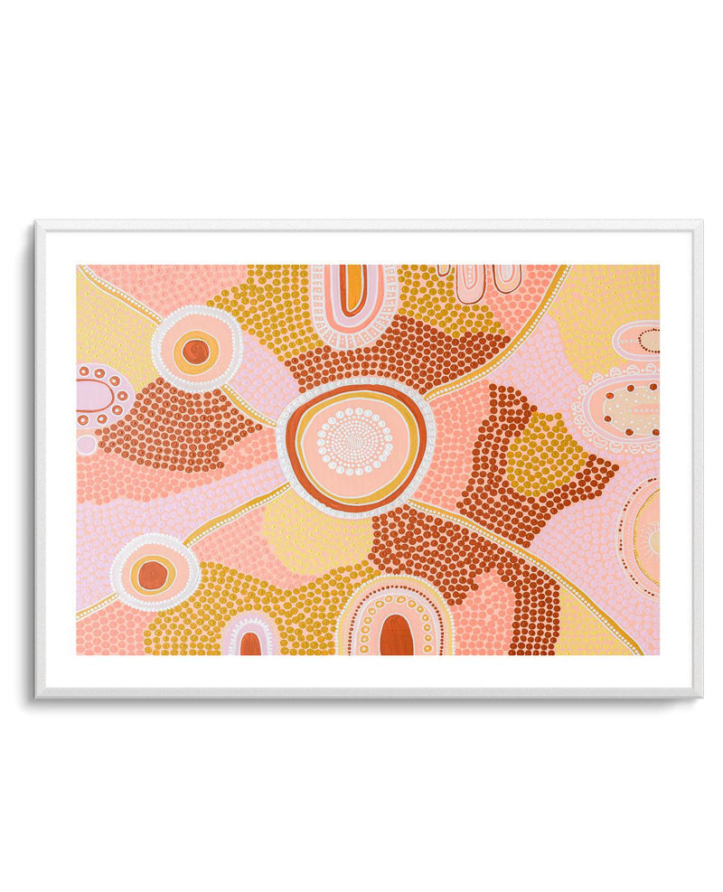 We Are One by Bigi Nagala Art Print-PRINT-Olive et Oriel-Bigi Nagala-A5 | 5.8" x 8.3" | 14.8 x 21cm-Unframed Art Print-With White Border-Buy-Australian-Art-Prints-Online-with-Olive-et-Oriel-Your-Artwork-Specialists-Austrailia-Decorate-With-Coastal-Photo-Wall-Art-Prints-From-Our-Beach-House-Artwork-Collection-Fine-Poster-and-Framed-Artwork