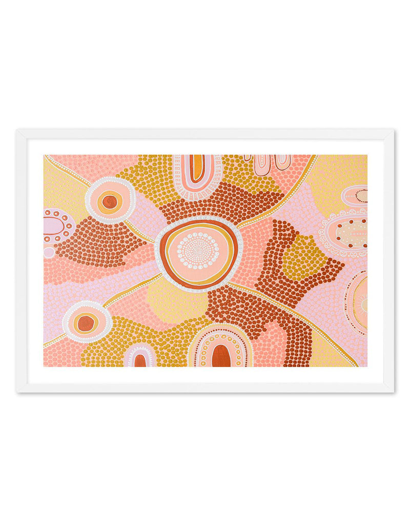 We Are One by Bigi Nagala Art Print-PRINT-Olive et Oriel-Bigi Nagala-A5 | 5.8" x 8.3" | 14.8 x 21cm-White-With White Border-Buy-Australian-Art-Prints-Online-with-Olive-et-Oriel-Your-Artwork-Specialists-Austrailia-Decorate-With-Coastal-Photo-Wall-Art-Prints-From-Our-Beach-House-Artwork-Collection-Fine-Poster-and-Framed-Artwork