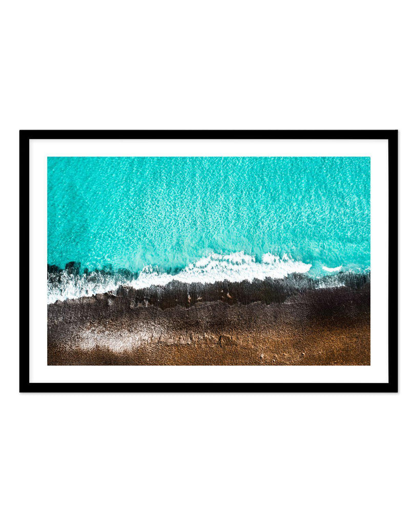Wests Beach Reef | Esperance Art Print-PRINT-Olive et Oriel-Olive et Oriel-A5 | 5.8" x 8.3" | 14.8 x 21cm-Black-With White Border-Buy-Australian-Art-Prints-Online-with-Olive-et-Oriel-Your-Artwork-Specialists-Austrailia-Decorate-With-Coastal-Photo-Wall-Art-Prints-From-Our-Beach-House-Artwork-Collection-Fine-Poster-and-Framed-Artwork