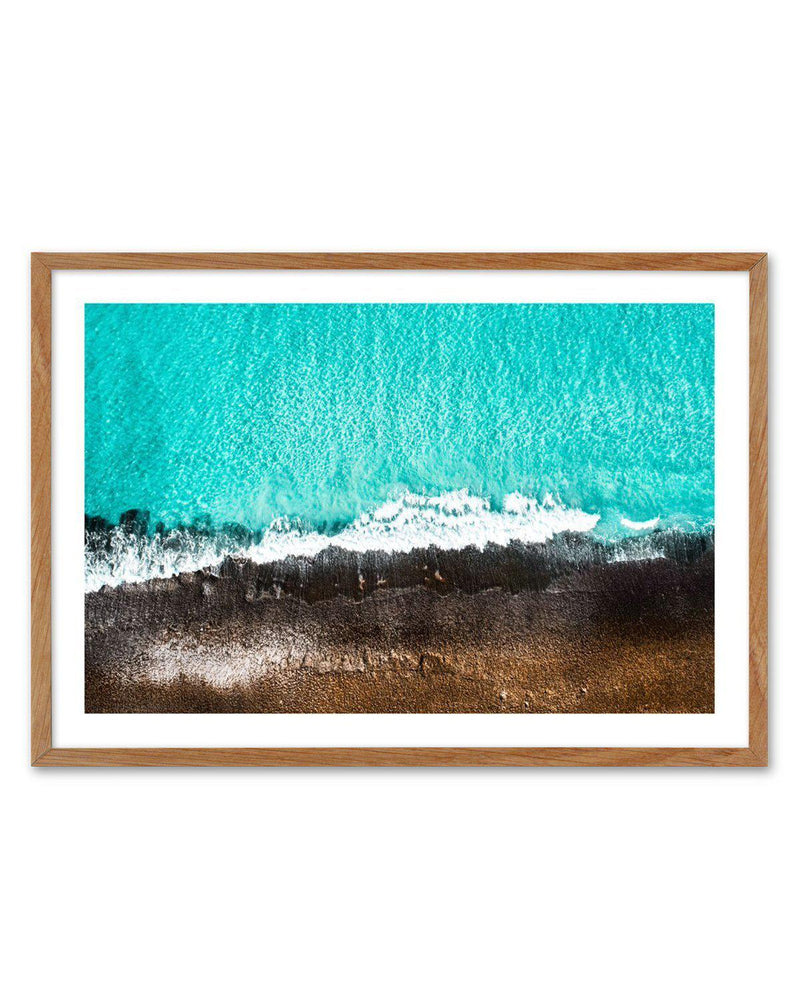 Wests Beach Reef | Esperance Art Print-PRINT-Olive et Oriel-Olive et Oriel-50x70 cm | 19.6" x 27.5"-Walnut-With White Border-Buy-Australian-Art-Prints-Online-with-Olive-et-Oriel-Your-Artwork-Specialists-Austrailia-Decorate-With-Coastal-Photo-Wall-Art-Prints-From-Our-Beach-House-Artwork-Collection-Fine-Poster-and-Framed-Artwork
