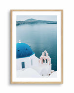 When In Santorini Art Print-Shop Greece Wall Art Prints Online with Olive et Oriel - Our collection of Greek Islands art prints offer unique wall art including blue domes of Santorini in Oia, mediterranean sea prints and incredible posters from Milos and other Greece landscape photography - this collection will add mediterranean blue to your home, perfect for updating the walls in coastal, beach house style. There is Greece art on canvas and extra large wall art with fast, free shipping across A